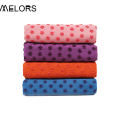 Melors Rubber Grip Dots Non-Slip Bottom Yoga Towel