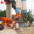 25m3/Hr Mini Concrete Batching Plant with Skip Hoist