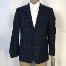 business striped wool blazer suits for men
