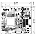 Controlador de entrada de video para módulo LCD de 4 pulgadas