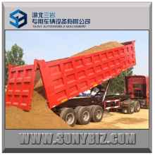 40t 50t 60t 70t 3axles Heavy Dumper / Tipper Semi Trailer