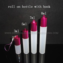 Lip Gloss Roll sur la bouteille avec crochet