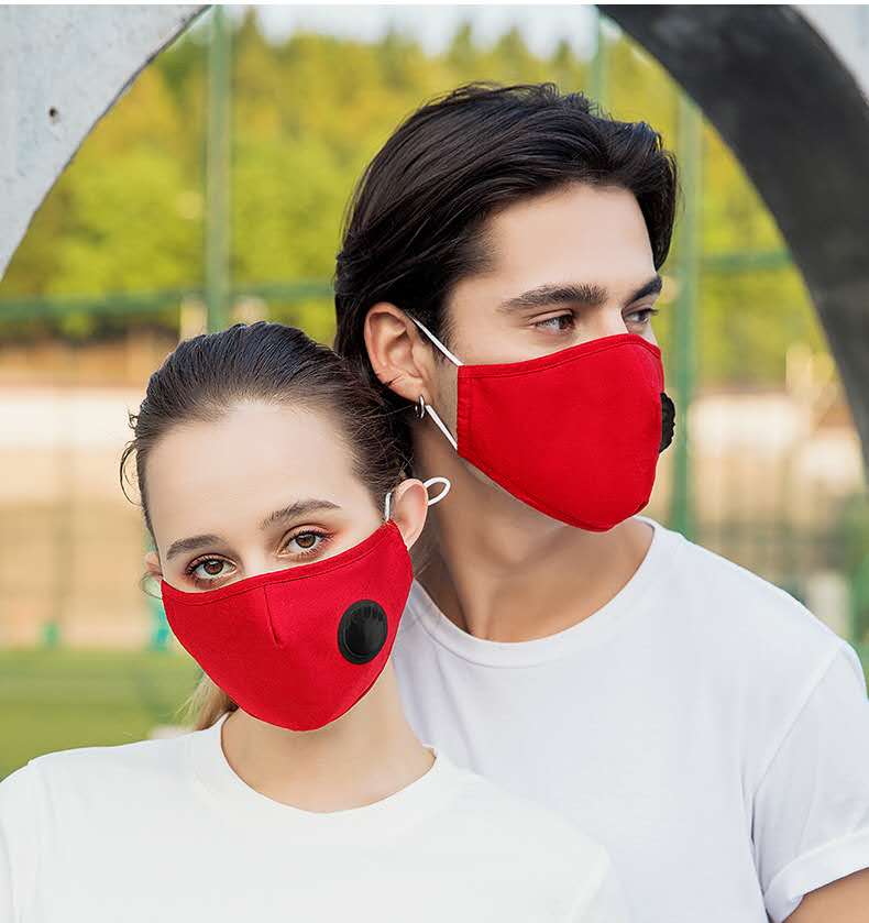 Reusable Anti Air Pollution Cotton Fabric Face Mask 7 Jpg