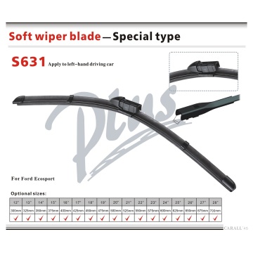 S631 Holden Colorado Rg 4s Shop Exclusive Use Auto Parts Vision Saver Smooth Graphite Treated Rubber Wiper Blade