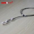 Fashion Cheap Leather Freshwater Pearl Necklace Jewelry for Christmas Gift