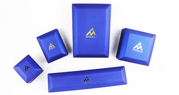 Blue Plastic LED Light Jewelry Box Set