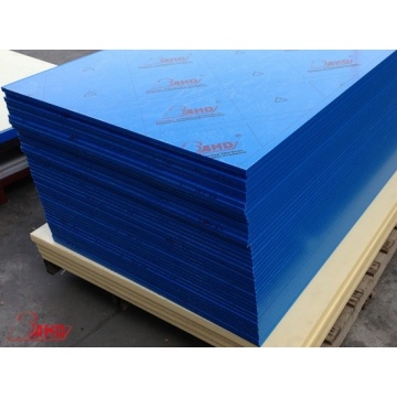 Feuilles en plastique HDPE de couleur bleue 4x8