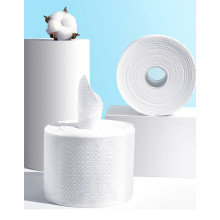 Customisierte Polyester -Viskose -Material Spunlace Vlies nicht gewebtes nicht gewebter Stoff für Nässe