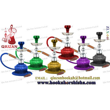 Nice Colored Bottle Medium Metal Hookah Nargila Shisha