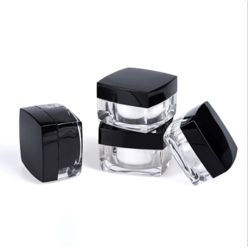 5g 15g Square Acrylic Cosmetic Skincare Cream Jar