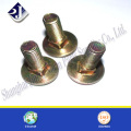 Asme Standard Carriage Bolt com Zinco Amarelo