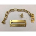 Antique Brass Safety Door Chain With Screw