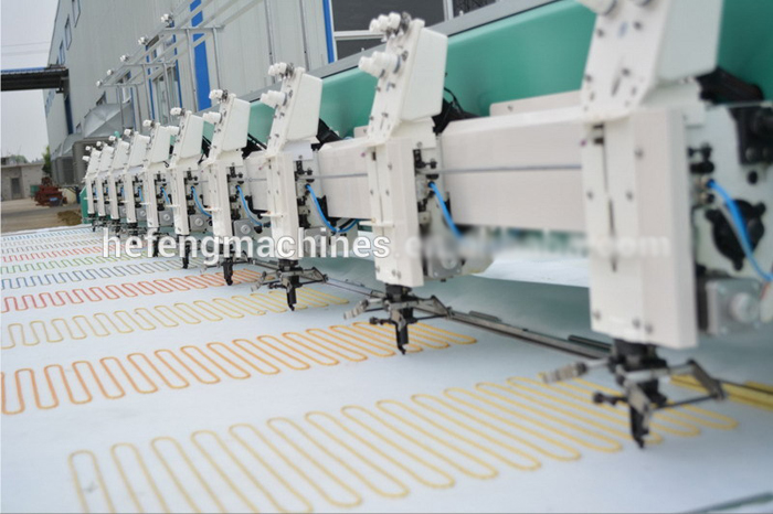 coiling embroidery machine