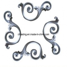 Wrought Iron Flowers by Sand Casting