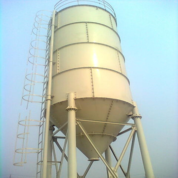 Silo de cemento horizontal de 100 toneladas