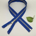 12 Inch separating brass zipper for home textile