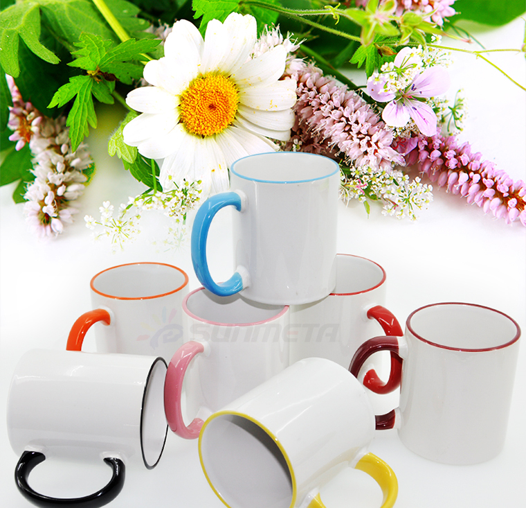 FREESUB Sublimation Heat Press Insulated Coffee Mugs