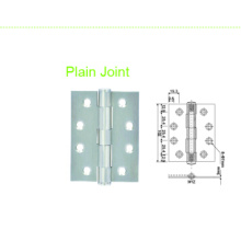 Bisagras de puerta de acero inoxidable / junta plana