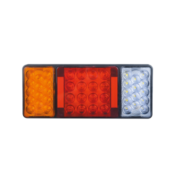 Tri-color LED truck tail light