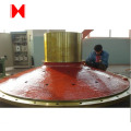 stainless steel pipe large casting end cap