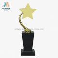 Promotional Gift Alloy Custom Souvenir, Star Shape Gold Metal Trophy