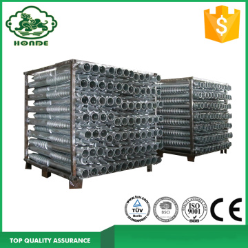 Screw Pile Foundation System