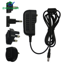 24V 500MA 12W Adaptadores de CA intercambiables de voltaje constante