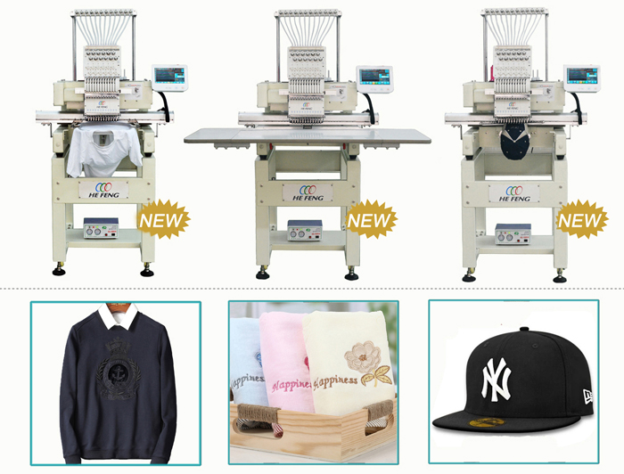 single head embroidery machine