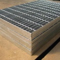 Waterway drainage grid heavy-duty spliced steel grate