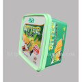 IML cracker packaging box plastic square container