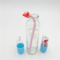 nuby's silicone straw bottles