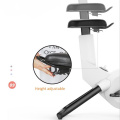 Slim gym equipment indoor cycling bike with table