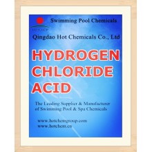 Ácido clorhídrico líquido para los productos químicos de la piscina CAS no 7647-01-0
