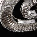 round new K9 crystal chandelier light