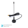 Base de antena magnética extra grande Conector SMA Cable coaxial de 6.5 pies para celular 3G / 4G / LTE, radio de jamón, antena GPS