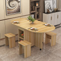 Mesa plegable de madera mesa plegable multifuncional