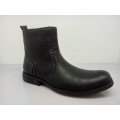 Clip negro en las botas de tobillo para hombre (nx 542)