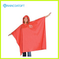 Poncho de lluvia reflexiva PVC poliéster azul Rbc-028