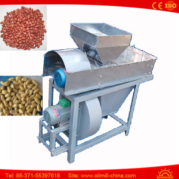 Máquina de pelar de piel de cáscara de cacahuete asado seco de calidad superior roja
