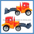 Bloc de bricolage 14cm Pull Back Engineering Truck Toy