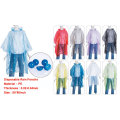 disposable cheap promotion keychain rain poncho