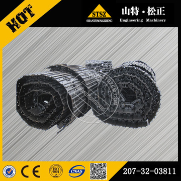 Komatsu pelle pièces de rechange komatsu PC300-8 piste chaussure ass&#39;y 207-32-03811