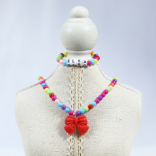 Bowknot Pendant Low Price Children's Jewelry Set