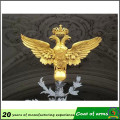 Gold Eagle Shape Metal Emblem