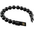 Data Sync Charging Cable Bead Bracelet Charger