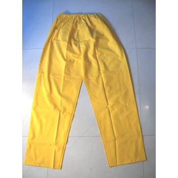 Yj-6001 impermeable PVC lluvia traje amarillo impermeables lluvia chaquetas para hombres mujeres