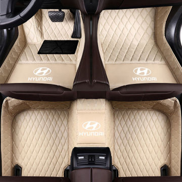 Luxury Car Mat Diamond Car Floor Mats 5d Case for HYUNDAI Car Mats