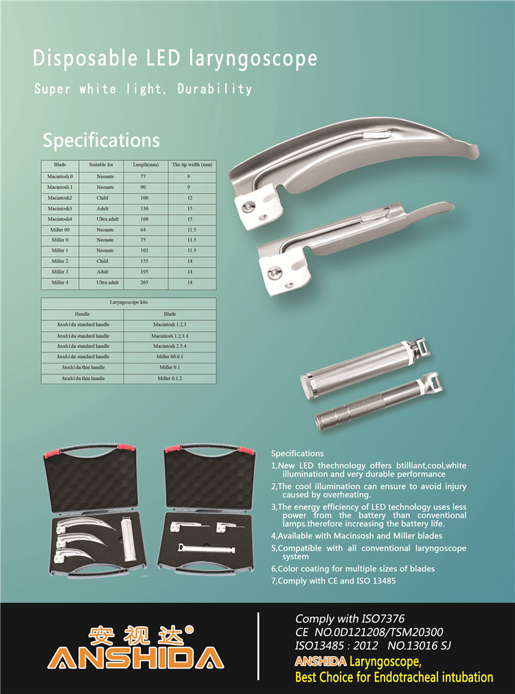 LED disposable blade