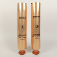 High Quality Golden Aluminum Plastic Tube for Cosmetic Packaging