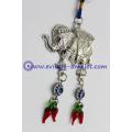 Evil Eye Elephant Amulet or Car Hanging Decoration Ornament